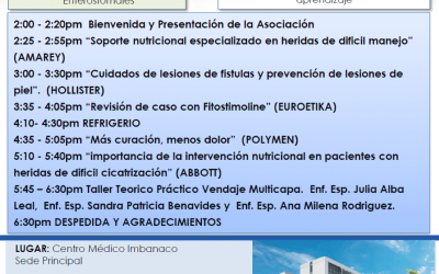 Jornada de Actualización en Dispositivos Médicos para el Cuidado de Heridas